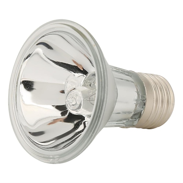 E27 220V Halogen Spotlights för Reptiler, Fullspektrum Värmelampa UVA UVB (50W)