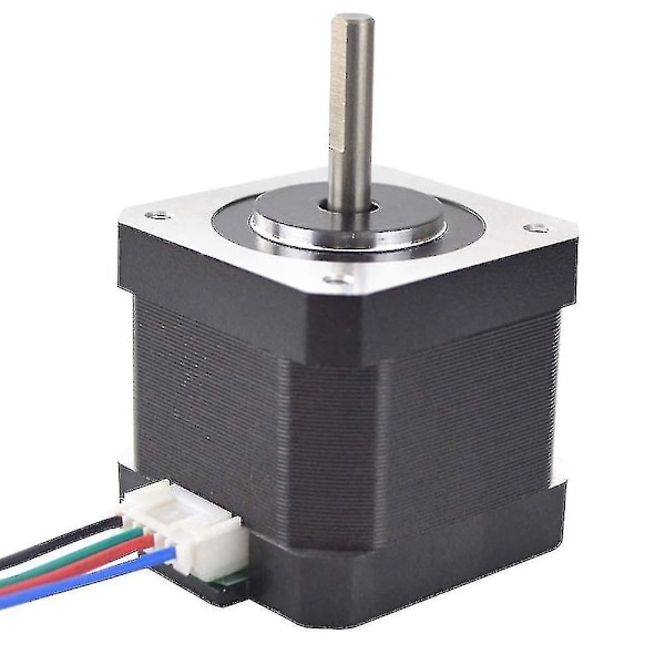 5-pack Nema 17 Stegmotor 45nm 1.5a 12v 39mm 4 Ledare 1m 1.8 För 3D-skrivare