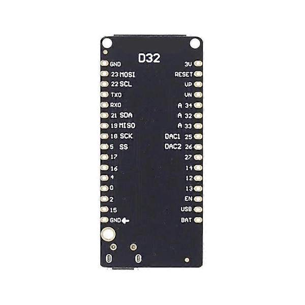 D32 V1.0.0 Wifi Bluetooth Utviklingskort