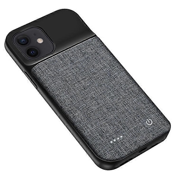 6800mAh Oxfordtyg Extern Batteripack Backup Power Bank Portabelt Laddningsfodral för iPhone 12promax