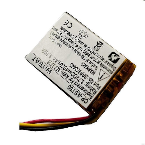 Erinomainen Sopii Astro A50 Peliheadsetin Akku Srp603443