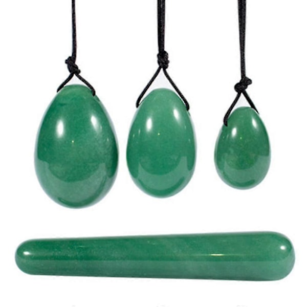 Muskelträningsägg, för träning av bäckenbottenmuskulaturen, Jade