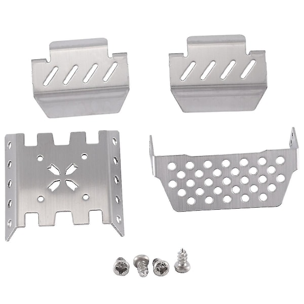 Metall Chassis Armor Akselbeskytter Plate for YiKong YK4082 YK4102 YK4103 RC Crawler Bil Oppgraderingsdel