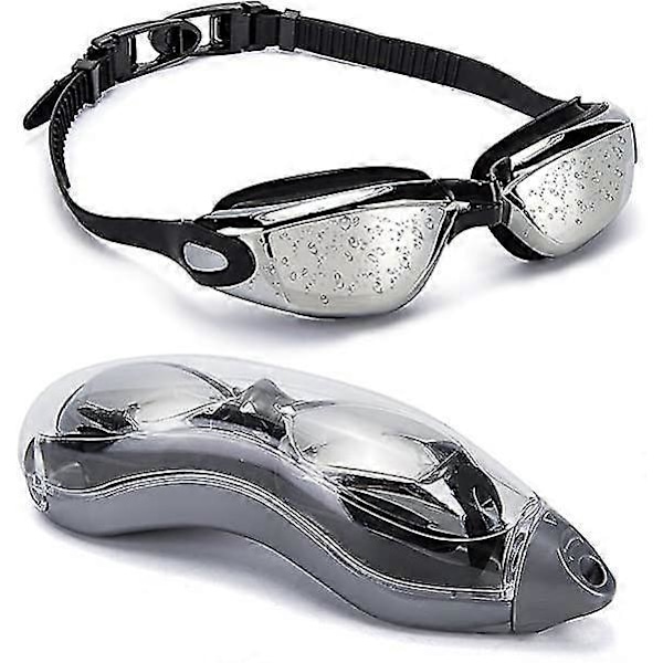 Simglasögon Läcker Inte Silikon Med Skyddsfodral Justerbara För Män Kvinnor Ungdom Barn Unisex Triathlon Simglasögon