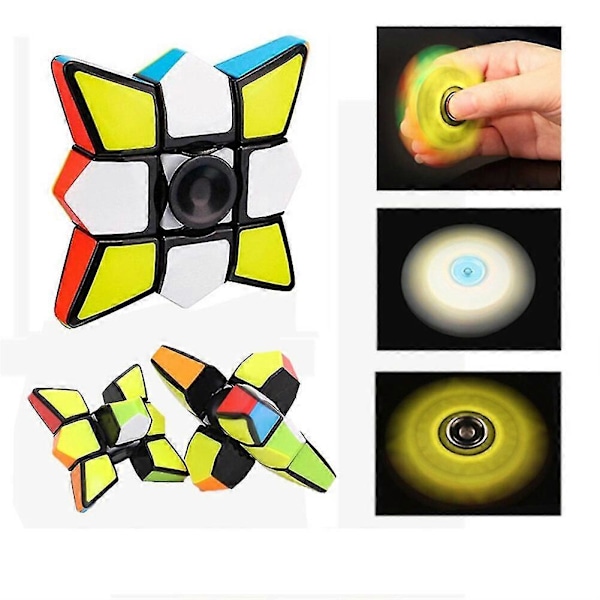1x3x3 Spinner Kub Speed Magic Puzzle Fingertopp Magic Spel Pedagogiska Leksaker För Barn Speed