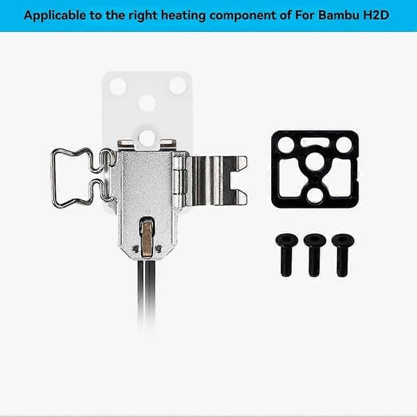 Hotend varmeenhed til Bambu Lab H2D højre varmeenhed Zirconia keramisk 3D-printertilbehør