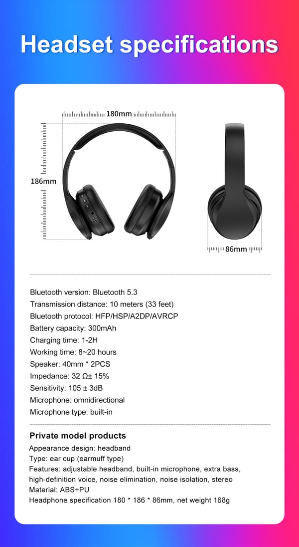Foldbart Bluetooth 4.1 Trådløst Gaming Headset High-Fidelity Stereo Headset til PS4