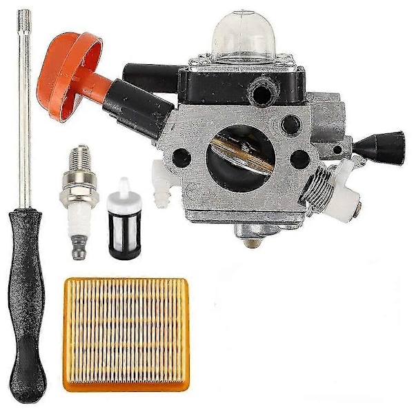 Forgassersett for Stihl FS89 FS91 FS111 FS131 HT102 HT103 4180-120-0615 Kantklipper Forgasser Carb Erstatter Deler
