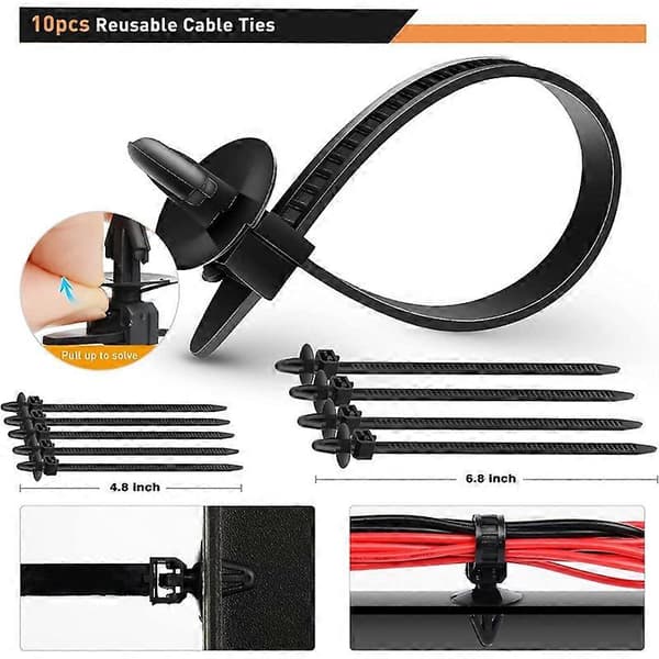 725 stk. Bil Push Retainer Clips & Auto Festemidler Sortiment - 23 Vanlige Størrelser Støtfanger Mudguard Rive