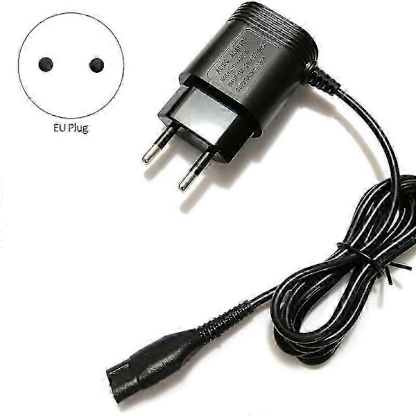 Passer for barbermaskin, A00390 laderkabeladapter EU-plugg - FO SHAN RAN WANG