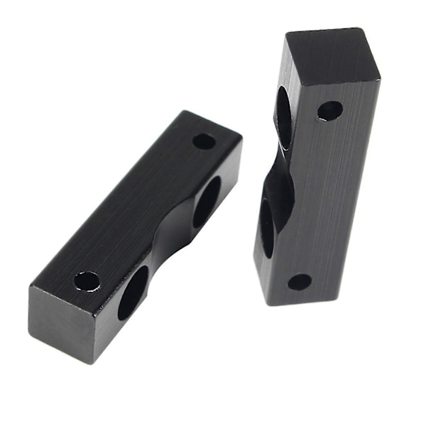 Aluminiumslegering Z Akse Steppermotor Monteringsblok 3D Printer Opgraderingssæt 3D Printer Z Akse Stepper Fast Stativ Med Møtrikker Skruer Kompatibel Med Cr-10/cr1