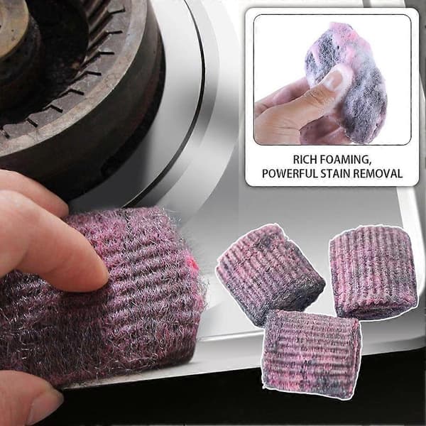Pads med såper Multifunksjonelt baderom Høystål såpebørste for vaskegarager 30pcs