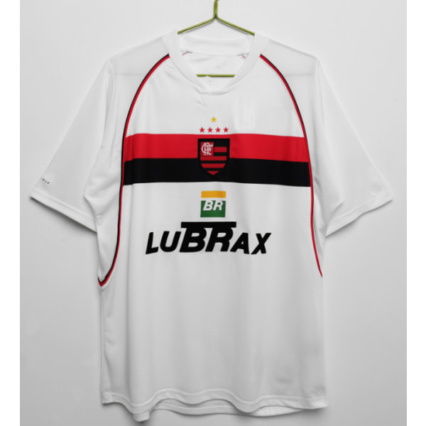 2002 års borta Flamengo retro jersey tränings T-shirt Beckham NO.7 S
