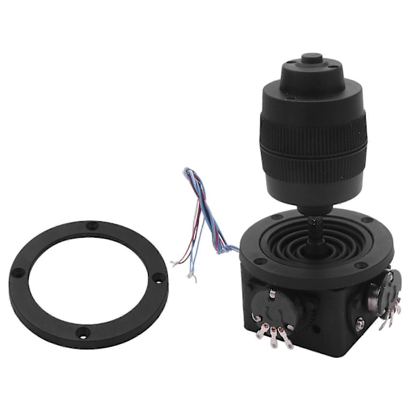 Elektronisk 4-axlig joystick-potentiometerknapp för JH-D400B-M4 10K 4D-styrenhet med kabel för industriell användning