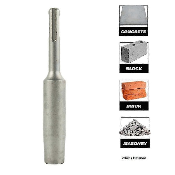 1 st SDS Plus Jordspettsdrivare 20 mm Jordningsstav Hammare Borr Jordningsstav Metall Jordspettsdrivare