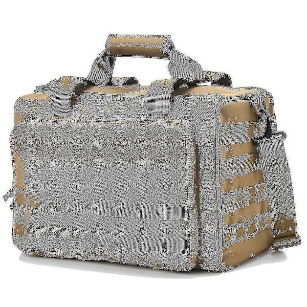 Taktisk Skjutväska, Vattentät Pistolväska Khaki Jakt Tillbehör Verktyg Sling Bag-Bra