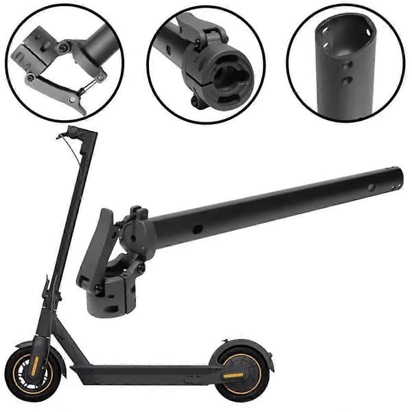 För Segway Ninebot MAX G30 Elscooter Fällbar Stång Ståstång Bas Tillbehör Cykling Främre Fällbar Stång