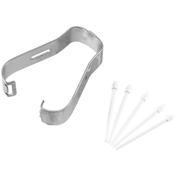 Stylus Nib S6 Nib S7 Etterfylling N10 Utskiftbar S22 Nib N20 Etterfylling 1 Sett 25 Hvite Pennespisser + 5 Klips