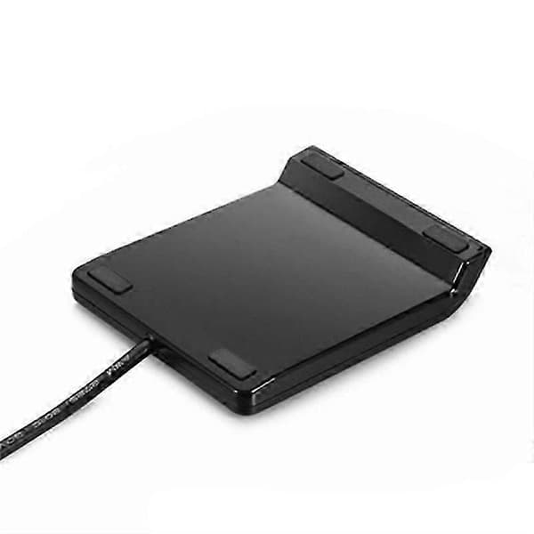 USB Smart Card Reader Bankomat Skattedeklaration IC-kort ID-kort Smart Card Reader (Svart)