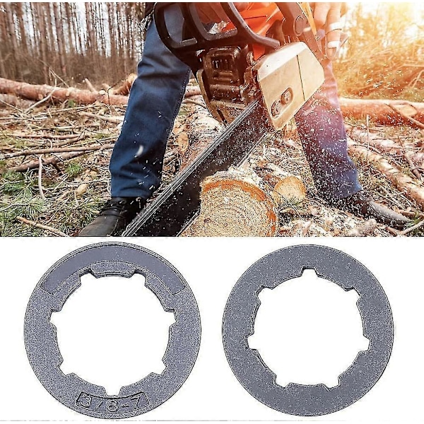 3/8\" 7t Ketjupyörän Rengas 22mm Husqvarna 362 365 371 372 Stihl 046 064 066 Ms361 Ms362 Ms440 Ms441ect Moottorisahaan, 4kpl