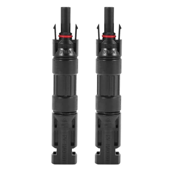 2x 15a In-line Diode Vandtæt Stik Solpanel Ppo Kabelstik