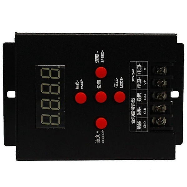 LED Controller Ws2811/2812/1903 Fuld Farve Lys Med Mini T-500 Controller Fuld Farve Intelligent