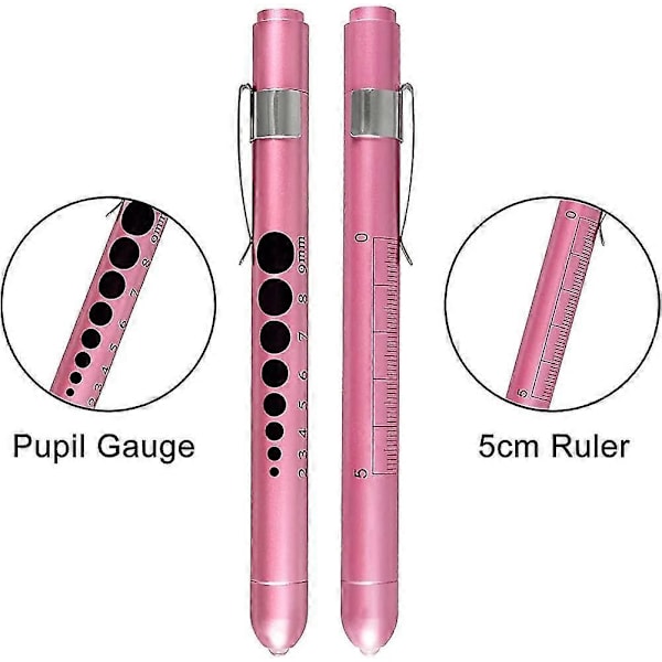 Diagnostisk Medicinsk Penlygte. Mini Genanvendelig LED Penlygte Lommelygte Pen.