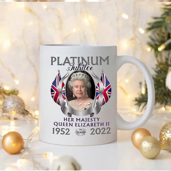 Queen Elizabeth II muki Keraaminen muki