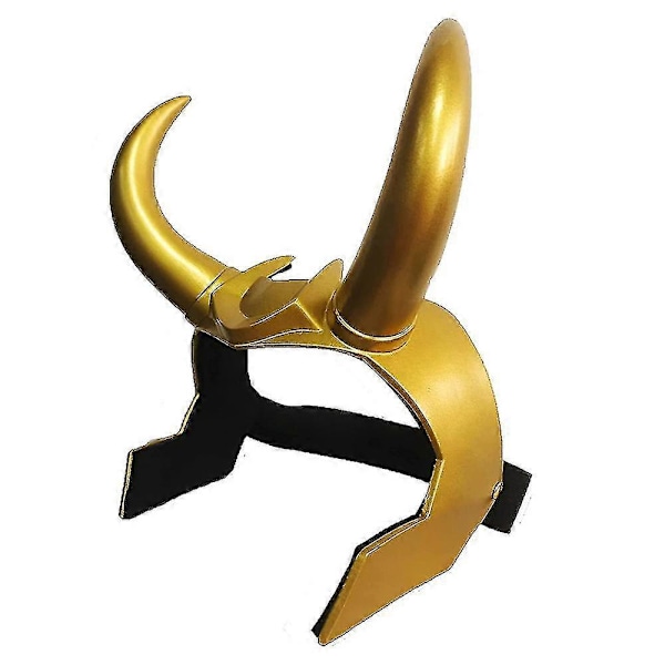 Loki-krona med hornmasker Supervillain-hjälmar Maskeradmask