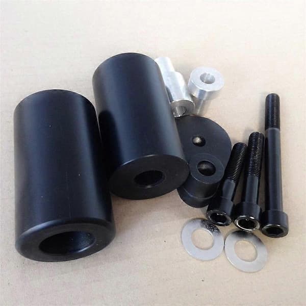 Helt ny Frame Slider Falling Protector til Suzuki GXSR600/750 2001-2003 Sort