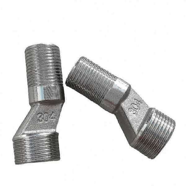 1/2\" til 3/4\" Utvendig Gjenge Offset Adapter for Eksponert Dusjsystem, Veggmontert Klofot Badekar Kran Maskinvare