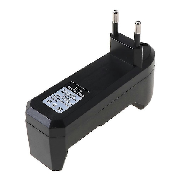 1-slot 18650 14500 16340 Batterioplader Adapter 3.7v Intelligent Ic Strøm Eu