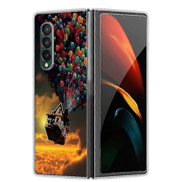 Telefondeksel Hard PC Baksidebeskyttelse Deksel For Samsung Galaxy Z Fold 3, Capas Transparent Bumper Deksel