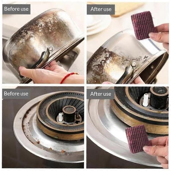 Puder med sæber Multifunktionel badeværelse højstål sæbebørste til vask garager 20pcs