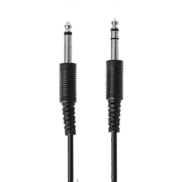 Sort Aviation Headset til bus XLR til GA (Dual Plug) Pilot Headset Adapter