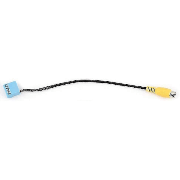 Bil Bakkamera Kabel Adapter (Sort gul Blå) (1 stk)
