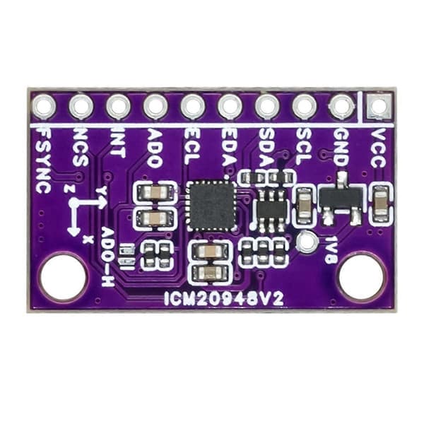GY-ICM20948V2 9DOF 9-Akse Sensor Akselerasjon Magnetfeltsensor Modul ICM20948V2 ICM-20948 Repl