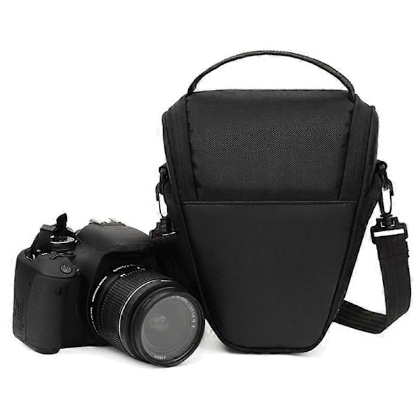 Kamerataske Trekant Kamera Taske Skuldertaske Digital Kamerataske til DSLR SLR Kamera