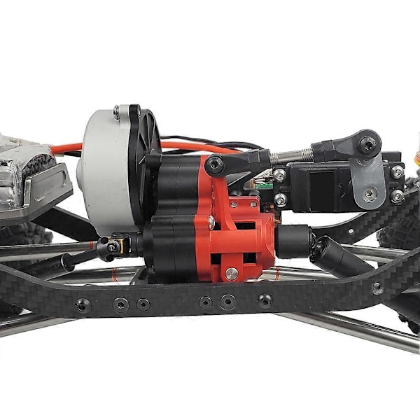 Komplett girkasse i metall med Dig Gear 1 Hastighet for 1/10 RC Crawler Bil Axial SCX10 AX