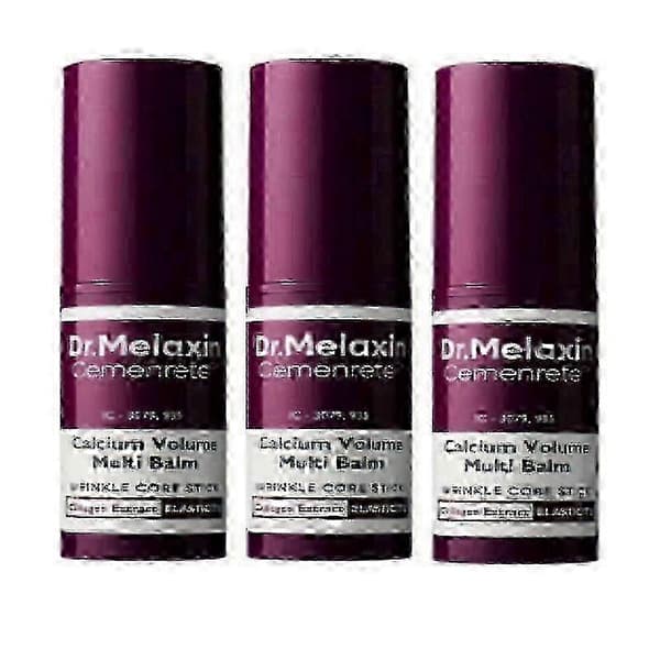 3X Dr.Melaxin Cemenrete Calcium Volume Multi Balm Wrinkle Core Stick K-beauty_jsaf