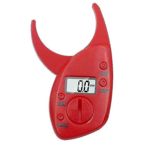 Rasvanmittauslaite LCD-näytöllä, rasvapihti valkoinen