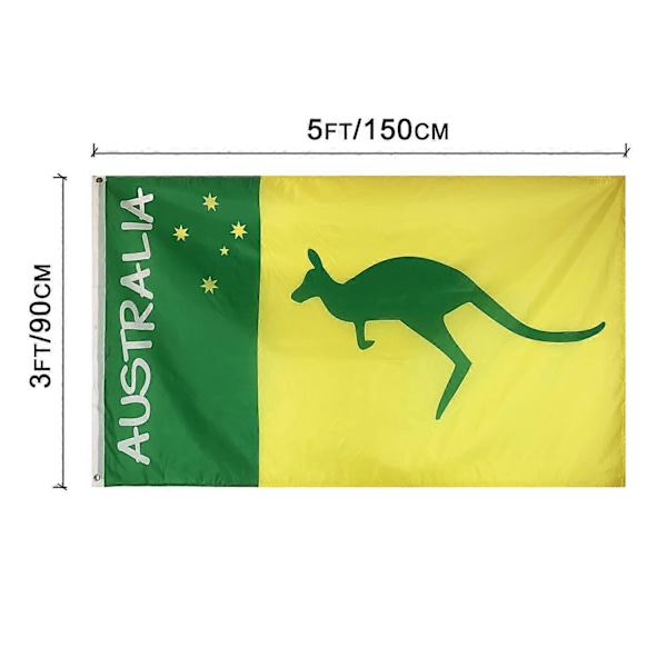 Flagnshow 90x150cm 3x5ft Australian liput ja bannerit Australian kansallinen symboli nyrkkeilykenguru lippu huoneiden koristeluun