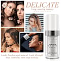 2 Tlm farveskiftende foundation (til aldrende hud), flydende primer, nøgen maske, concealer_max M m