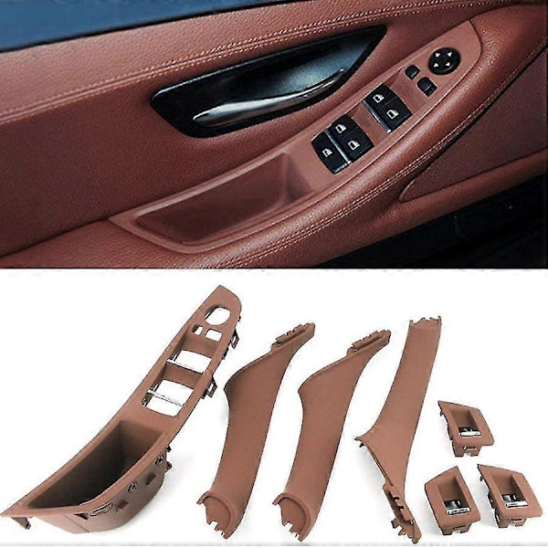 For- 5-sarjan F10 F11 520d 525d 530d 535i Lhd auton sisäoven kahvan sovitin (musta)
