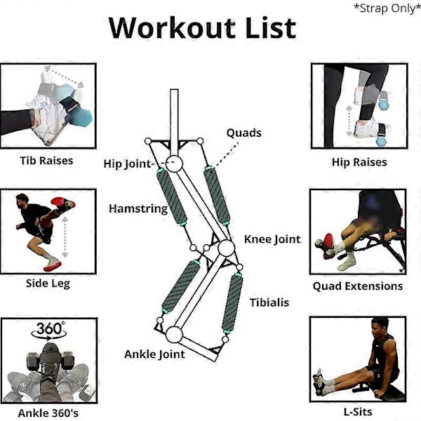 Tib Bar Utrustning för Tibialis Tränare Knän Över Tår Tibia Dorsi Vad Maskin Monkey Feet Viktlyftning Tibialis Bar för Gym