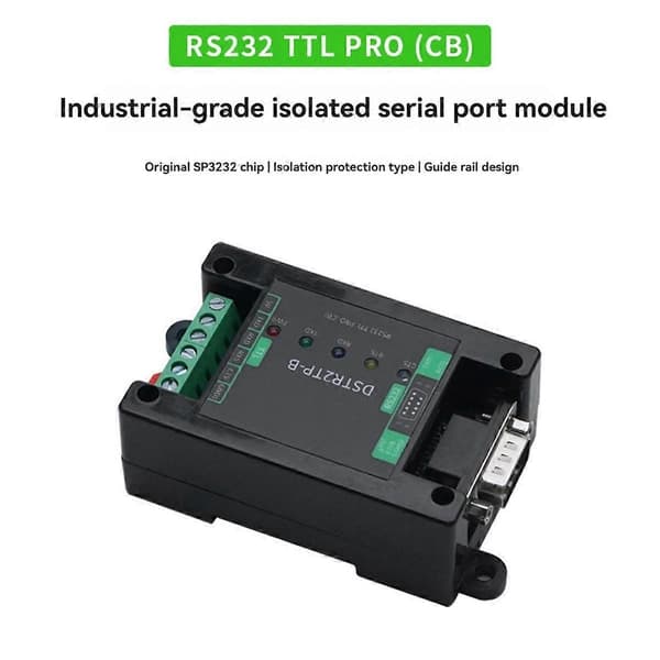 RS232 TTL PRO (CB) Teollisuuden eristetty sarjaporttimoduuli