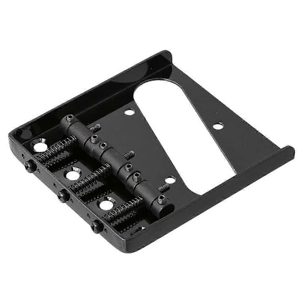 3 Stall Sadelstall för Telecaster Tele Elgitarr (Svart)