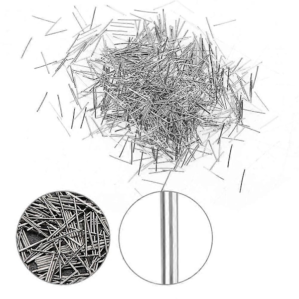 0,5 mm polermedia-stift i rostfritt stål, magnetisk trumlare, magnetiska smyckespolerare, poleringsstift