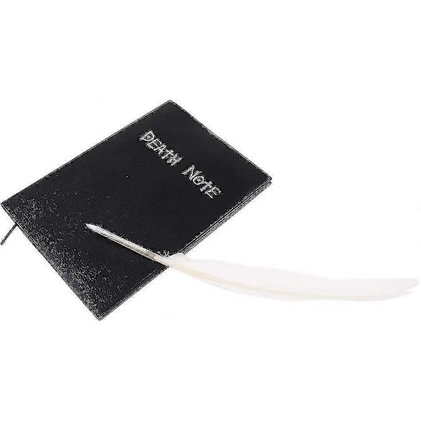 Nytt Death Note Cosplay Anteckningsblock & Fjäderpenna Bok Animation Konst Skrivjournal
