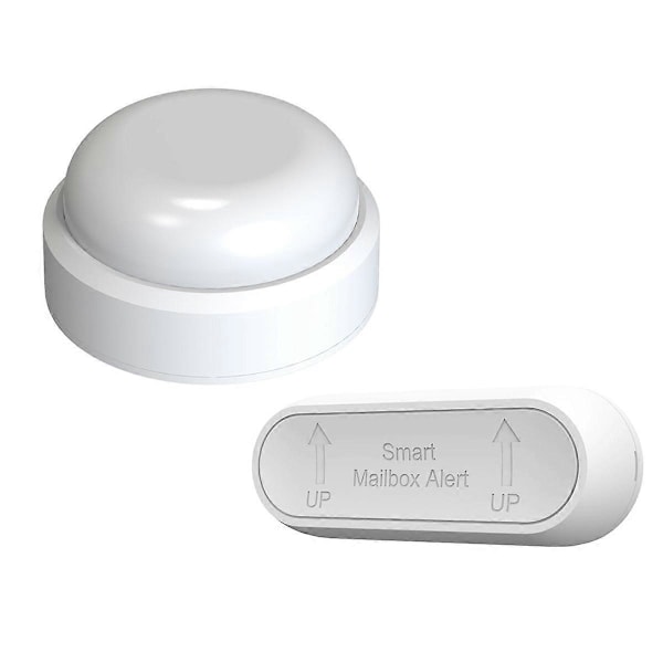 Postkasse Alarm Mail Chime Notifikationssystem med LED Lys Blink